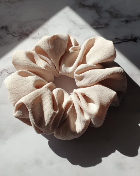 Bawełniana gumka scrunchie MIDI