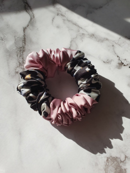 Satynowa gumka scrunchie MINI