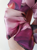 Satynowa gumka scrunchie MAXI