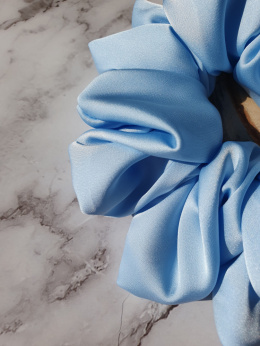 Satynowa gumka scrunchie MAXI