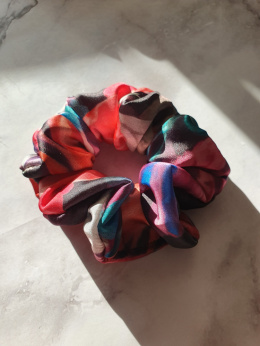 Satynowa gumka scrunchie MIDI