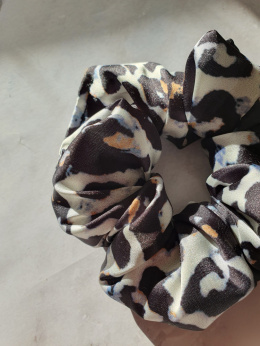 Satynowa gumka scrunchie MIDI