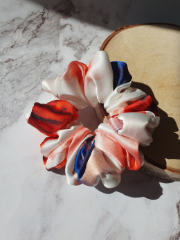 Satynowa gumka scrunchie MIDI