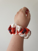 Satynowa gumka scrunchie MIDI