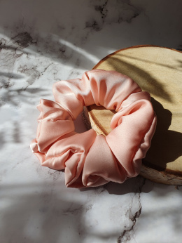 Satynowa gumka scrunchie MIDI