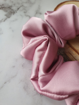 Satynowa gumka scrunchie MIDI