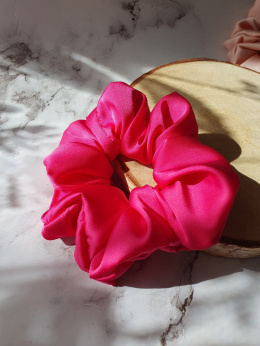 Satynowa gumka scrunchie MIDI