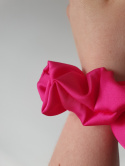 Satynowa gumka scrunchie MIDI