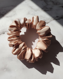 Satynowa gumka scrunchie MINI