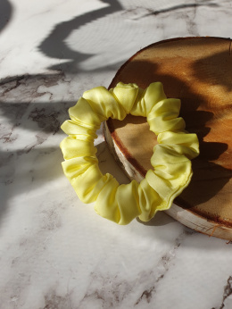 Satynowa gumka scrunchie MINI